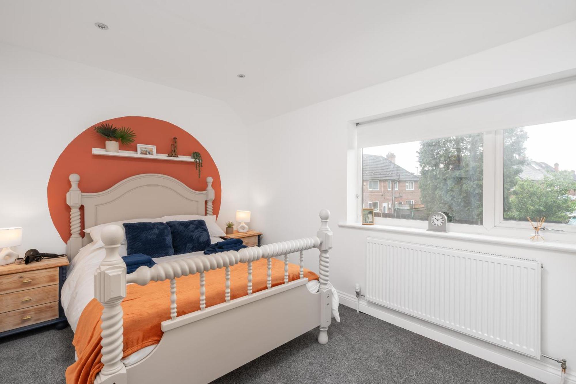 Shawe House - 10 Minute Mcr Airport - Free Parking Villa Wythenshawe Oda fotoğraf